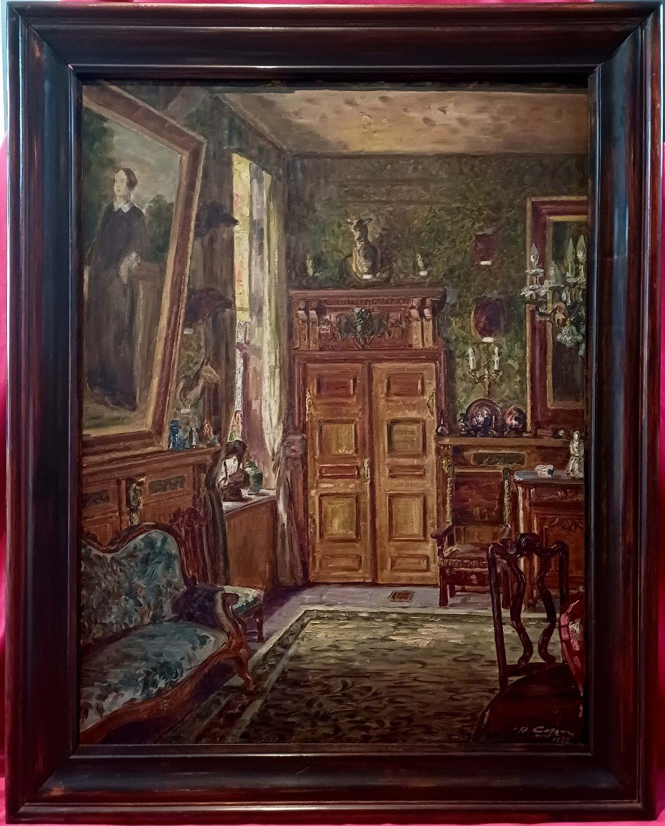 Grand Salon 1932 - Signature à Déchiffrer -