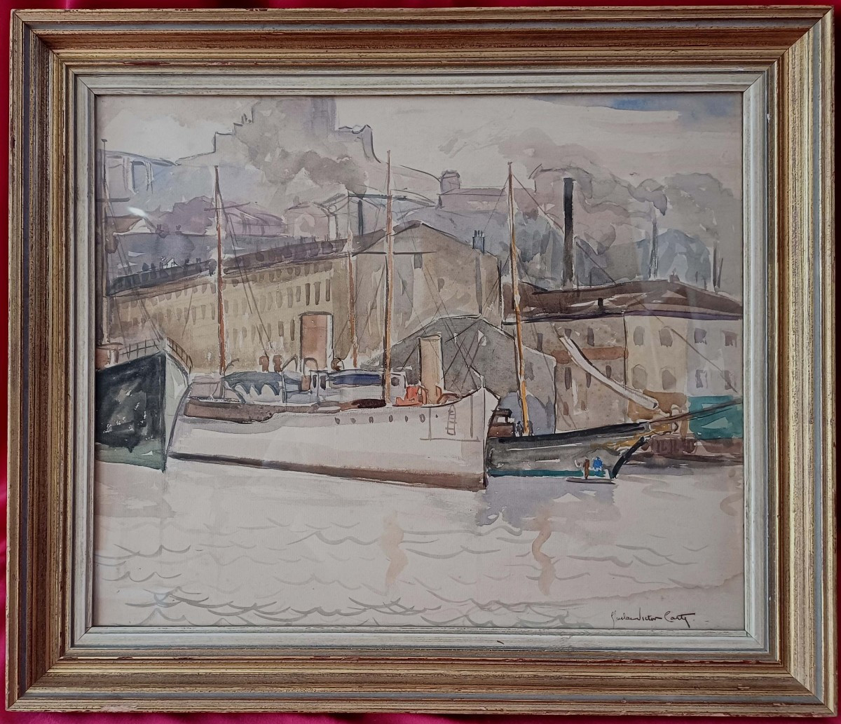 Ghislain Victor Carte (1891-1974) - Marseille 1935 - 