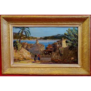 Louis Vigon (1897-1985) - Villefranche Sur Mer 1950 -    