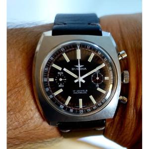 Dugena Chronograph 41mm 1970 - Valjoux 7733 - Rare -