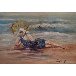 Bather 1925 - Signature To Decipher -