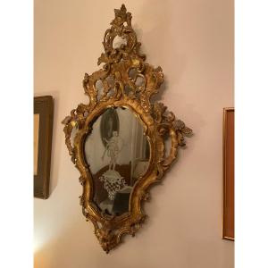 Very Original Venetian Mirror End Of 18th Century At Mercure 