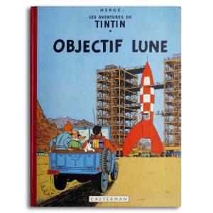 Hergé, Tintin, Objectif Lune, édition Originale Belge 1953, B8 / Proche du neuf