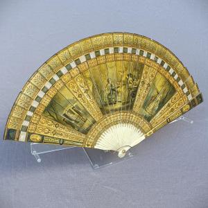 Fan Circa 1900 Called “vernis Martin”