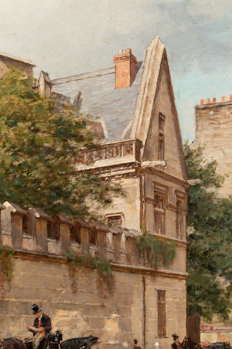 Louis Béroud (1852-1930) - Musée De Cluny 1879-photo-3