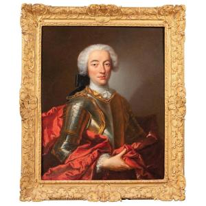 Jacques Courtin (1672-1752) – Portrait D’un Officier