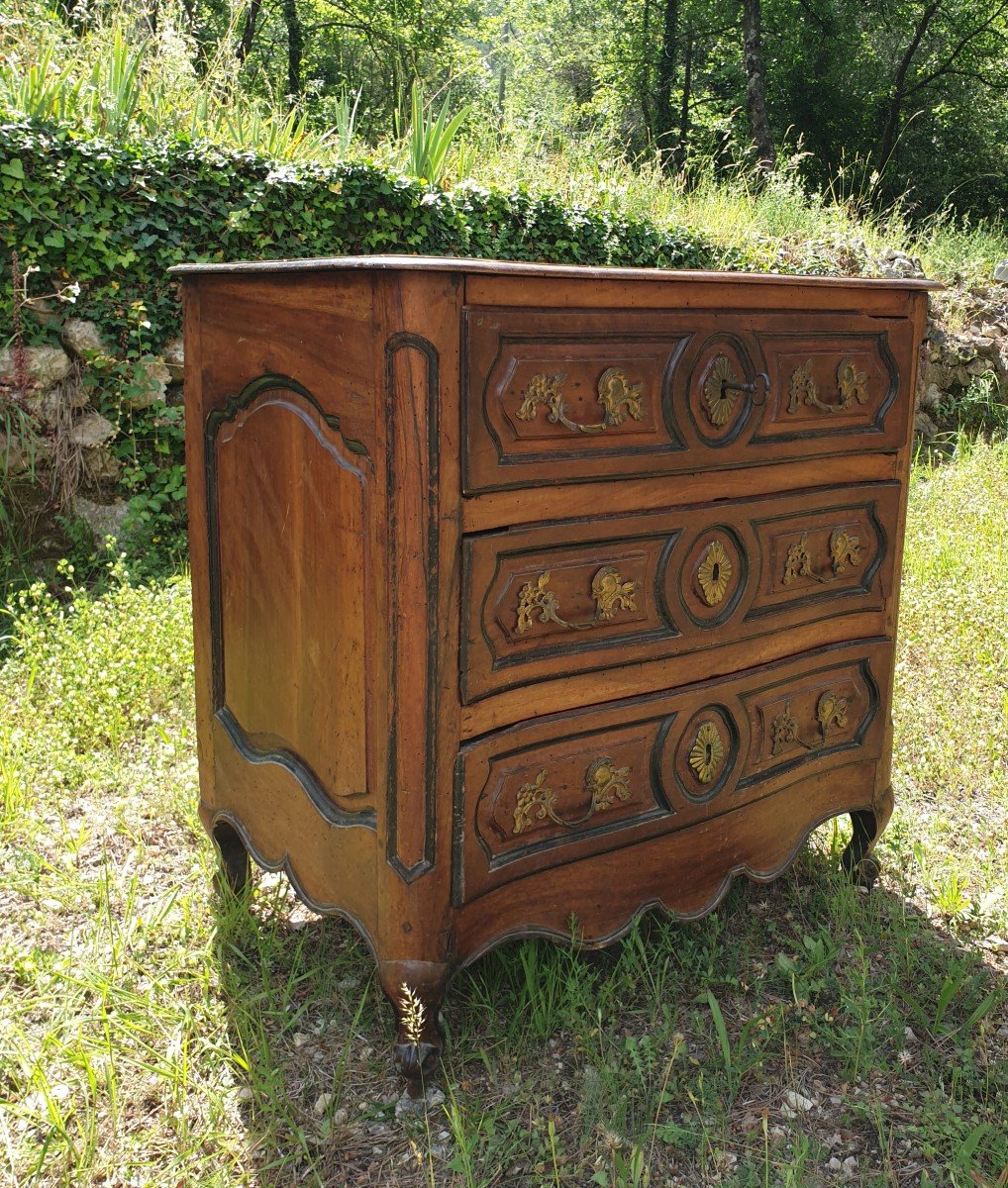 Small Provencal Chest Of Drawers From The Middle Of The 18th Century -photo-3