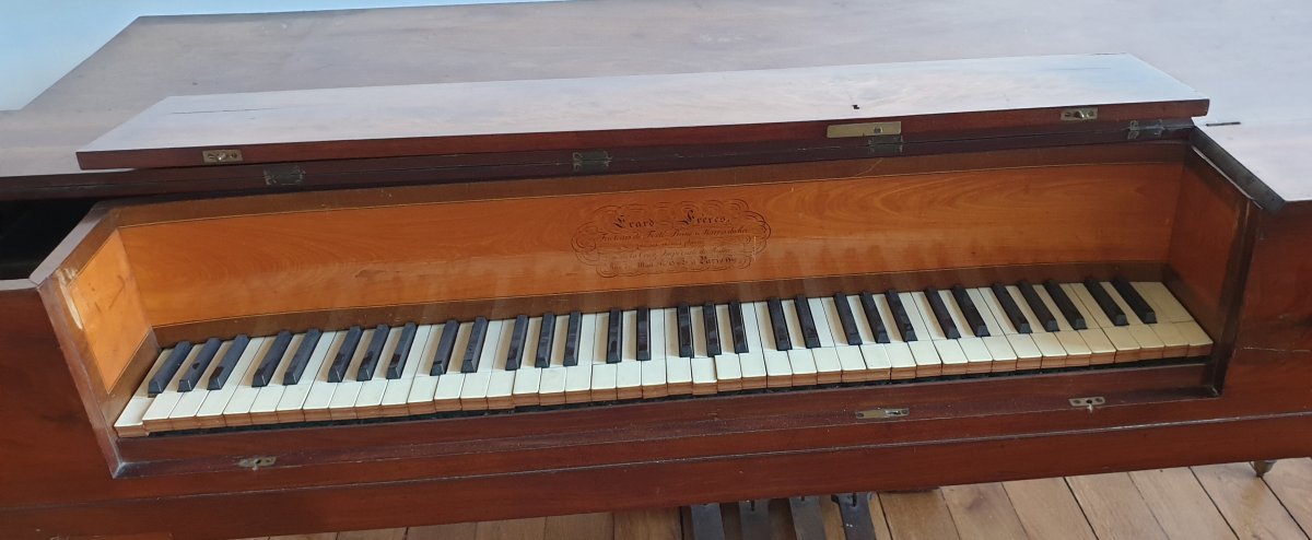 Piano Carré De La Renommée Maison Erard De 1819-photo-2