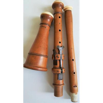 Baroque German Oboe From Paulus Circa 1750