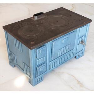 Enamelled Cast Iron Stove For Children From The Former Paul Wintenberger Foundry