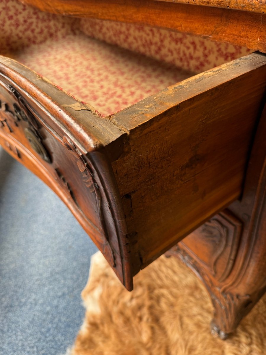 Provencal Walnut Chest Of Drawers-photo-1