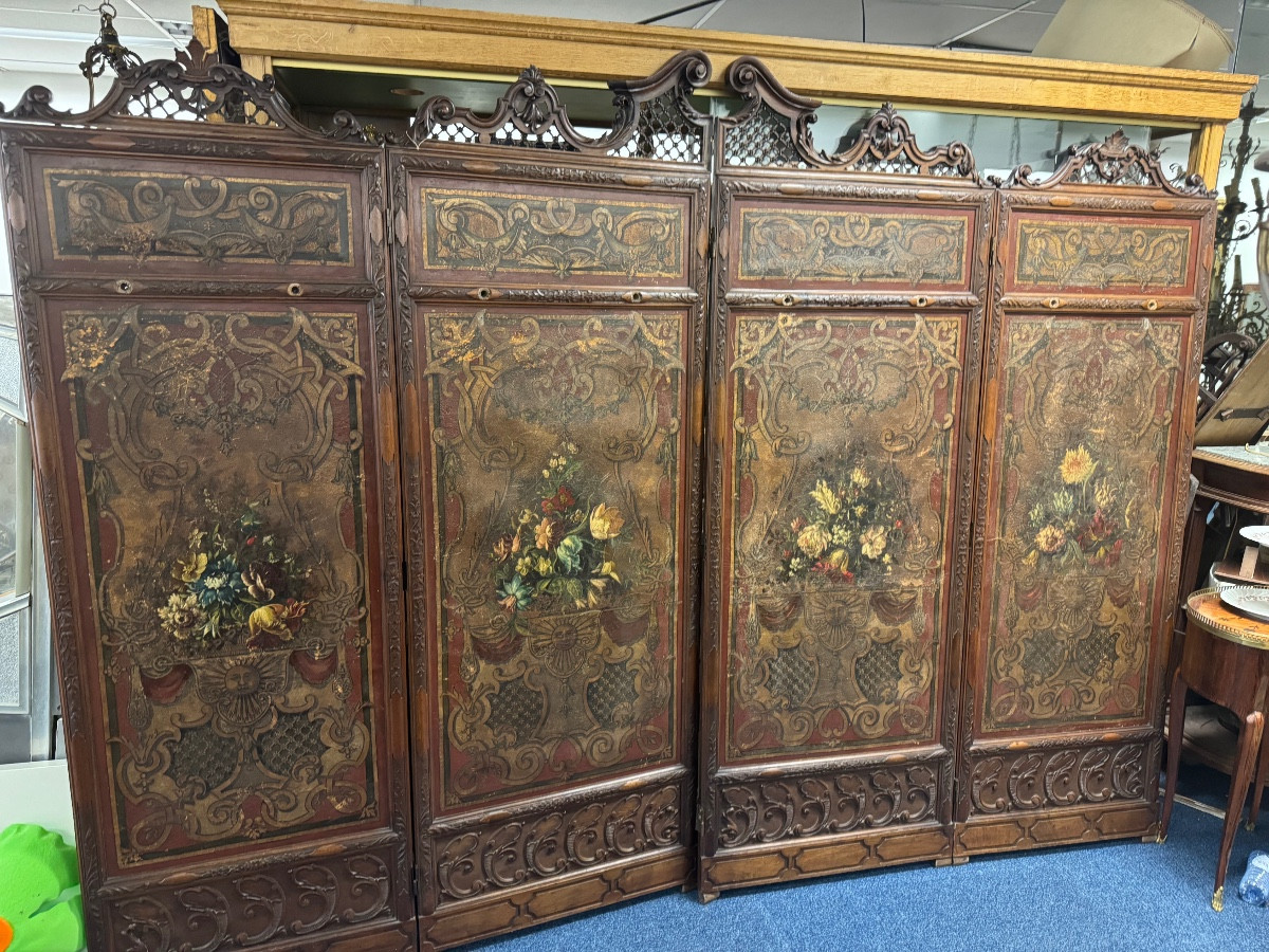 Large Renaissance Style Screen 