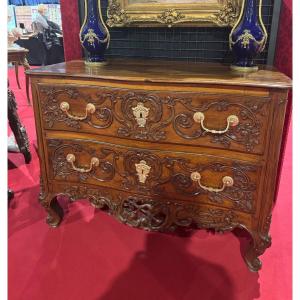 Commode Sauteuse Provençale - Nîmes, XVIIIème Siècle