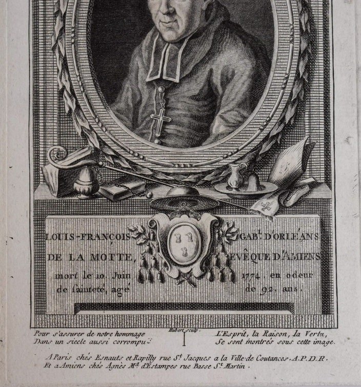 François Hubert - Portrait Of Louis d'Orléans-photo-5