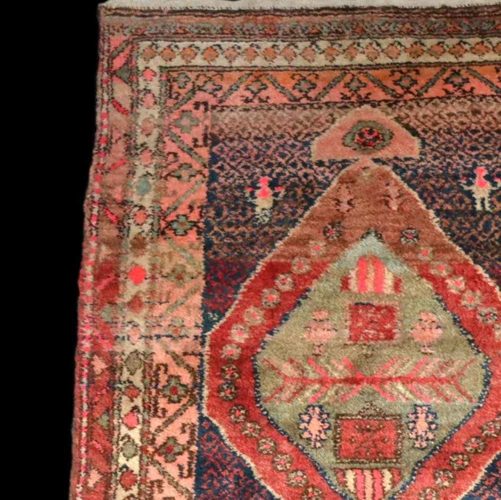 Tapis d'Anatolie, Turquie, 105 cm x 152 cm, laine nouée main, milieu du XXème Siècle-photo-3