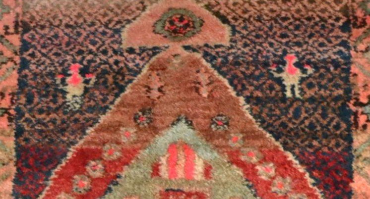 Tapis d'Anatolie, Turquie, 105 cm x 152 cm, laine nouée main, milieu du XXème Siècle-photo-4