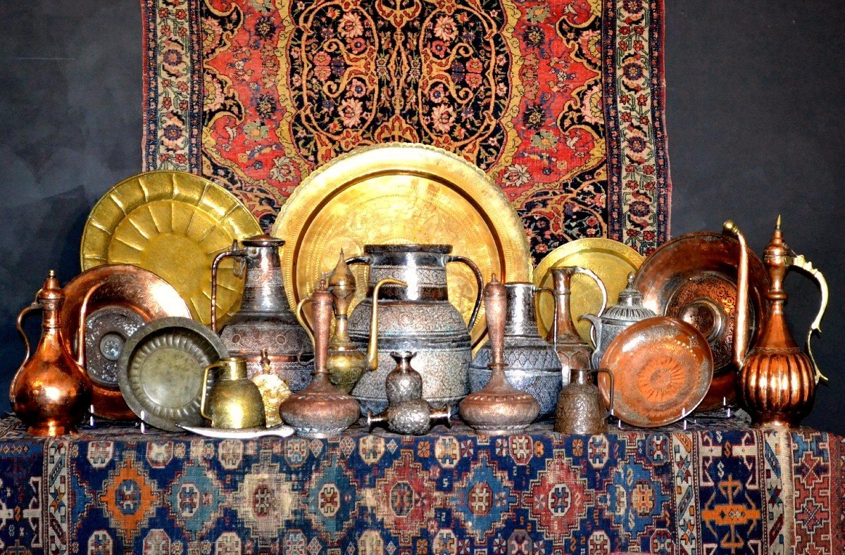 Kutaya ancien, beauté Ottomane, 111 x 165 cm, laine & soie, Anatolie, seconde partie du XIXème-photo-6