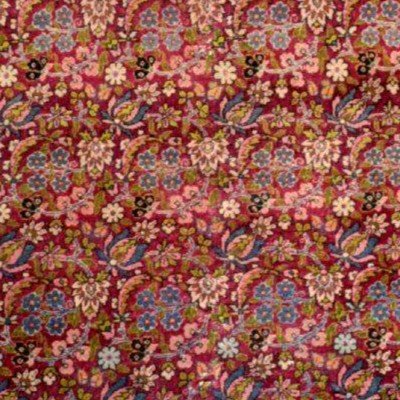 Kirman floral ancien, 139 x 216 cm, laine nouée main en Perse, Iran, fin XIXème début du XXème-photo-6