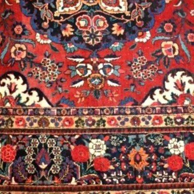 Tabriz, Persian, 265 Cm X 360 Cm, Hand-knotted Kork Wool In Iran Circa 1960-1970, In Perfect Condition-photo-4