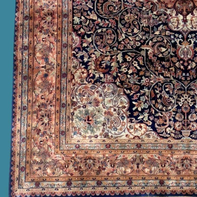 Bidjar Rug, 210 Cm X 250 Cm, Hand-knotted Wool, Indo-persian Circa 1980 In Perfect Condition-photo-2