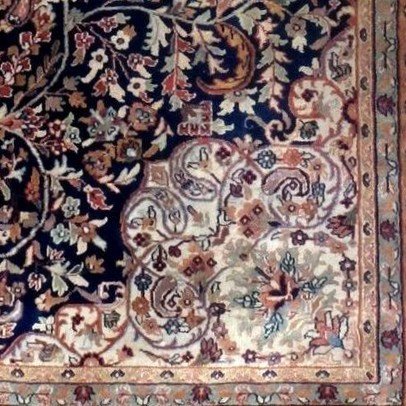 Bidjar Rug, 210 Cm X 250 Cm, Hand-knotted Wool, Indo-persian Circa 1980 In Perfect Condition-photo-4