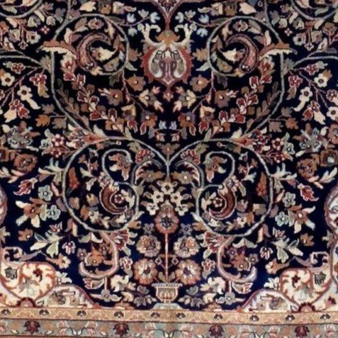 Bidjar Rug, 210 Cm X 250 Cm, Hand-knotted Wool, Indo-persian Circa 1980 In Perfect Condition-photo-5