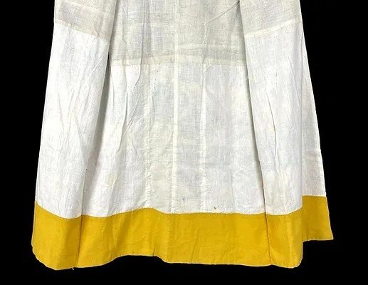 Silk On Silk, Old Nagajuban, Circa 1950, Japan, Tsumugi, Silk Pongee-photo-2