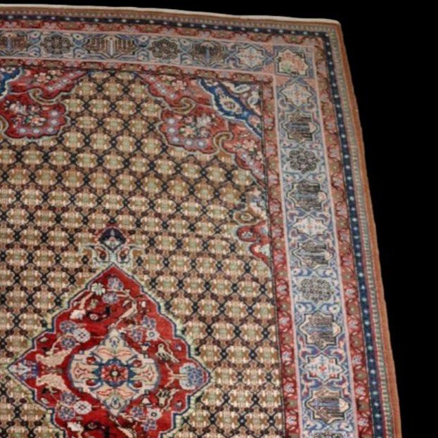 Kolyach Rug, 152 Cm X 235 Cm, Persian In Hand-knotted Wool In Iran Circa 1980, In Very Good Condition-photo-4