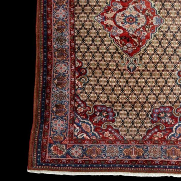 Kolyach Rug, 152 Cm X 235 Cm, Persian In Hand-knotted Wool In Iran Circa 1980, In Very Good Condition-photo-1