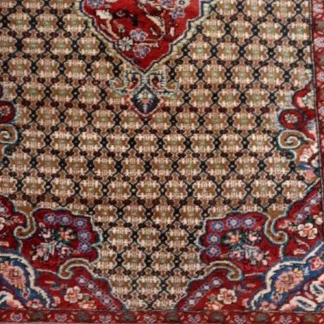 Kolyach Rug, 152 Cm X 235 Cm, Persian In Hand-knotted Wool In Iran Circa 1980, In Very Good Condition-photo-6