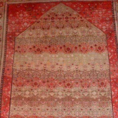 Tapis galerie Kazak ancien, 141 cm x 347 cm, laine / laine, signé, daté de 1932, rare modèle-photo-7