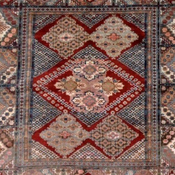 Carpet, Rare Wedding Kabul, Silk, 119 X 162 Cm, Silk On Hand-knotted Silk, Afghanistan 1960-photo-4