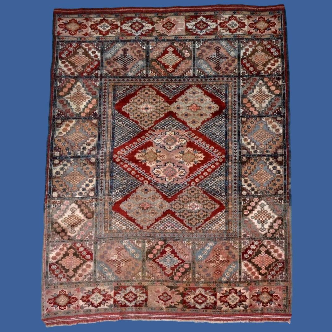 Tapis, rare Kaboul de mariage, soie, 119  x 162 cm, soie sur soie nouée main, Afghanistan 1960