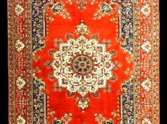 Tapis Kayseri, 170 cm x 235 cm, laine nouée main en Turquie vers 1970 en parfaite condition-photo-1