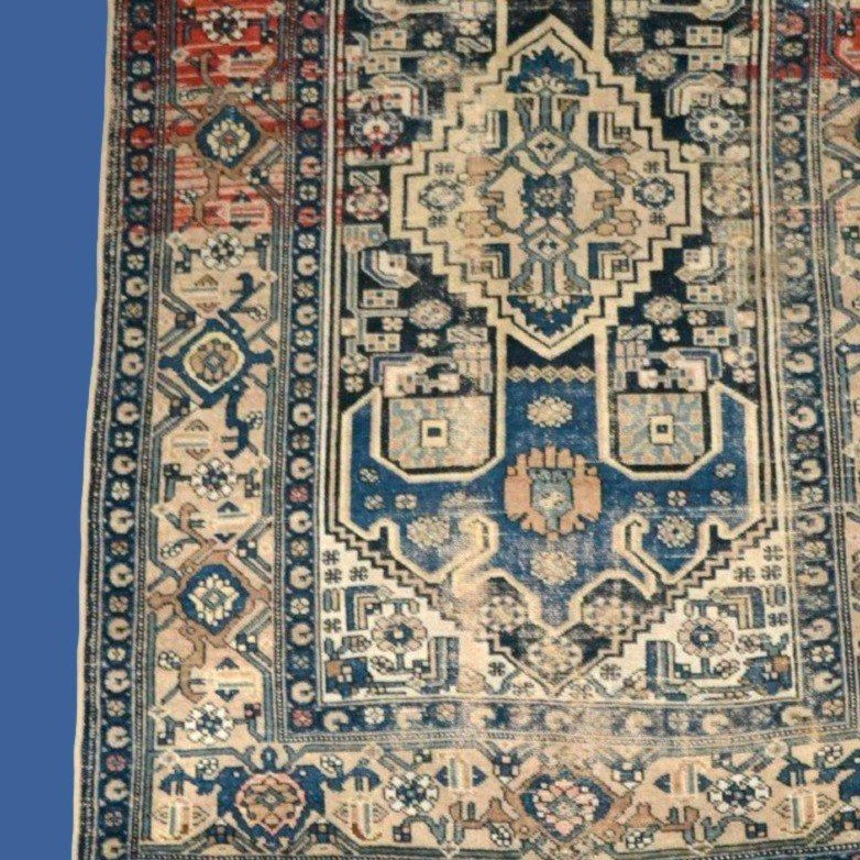 Tapis Malayer ancien, 137 x 202 cm, laine nouée main en Perse, Iran, début du XXème siècle-photo-2