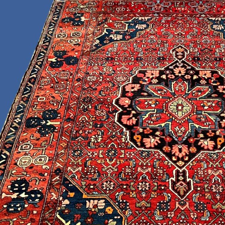 Mehraban Rug, 130 Cm X 195 Cm, Hand-knotted Wool Around 1950-60 In Persia, Iran, Very Good Condition-photo-1