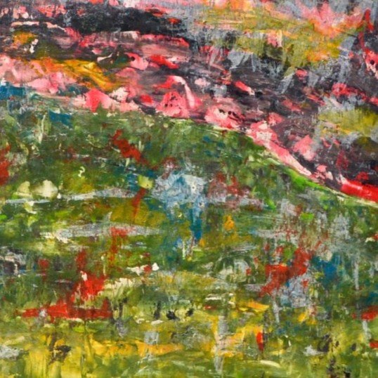 Erwin Steinbach (1964-) "spring" Mixed Technique, Acrylic, Gouache, Oil-photo-2