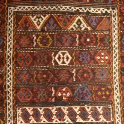 Kurdish Carpet, Mid-20th Century, 94 Cm X 192 Cm, Hand-knotted Wool In The Soumak Style Around 1950, Kurdistan-photo-4