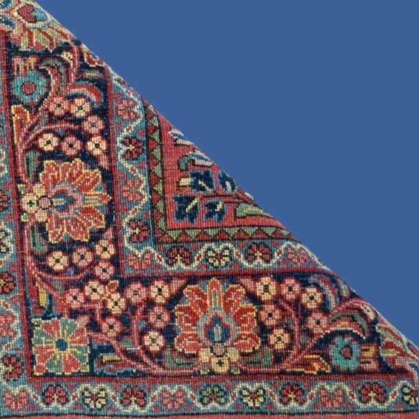 American Sarough Rug, 350 X 655 Cm, Hand-knotted Wool Circa 1960 In Iran, In Excellent Condition-photo-7