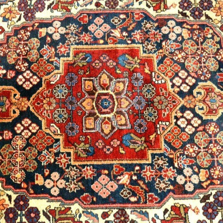 Antique Mechkabad Rug, 108 X 145 Cm, Hand-knotted Wool In Iran, Early 20th Century-photo-2