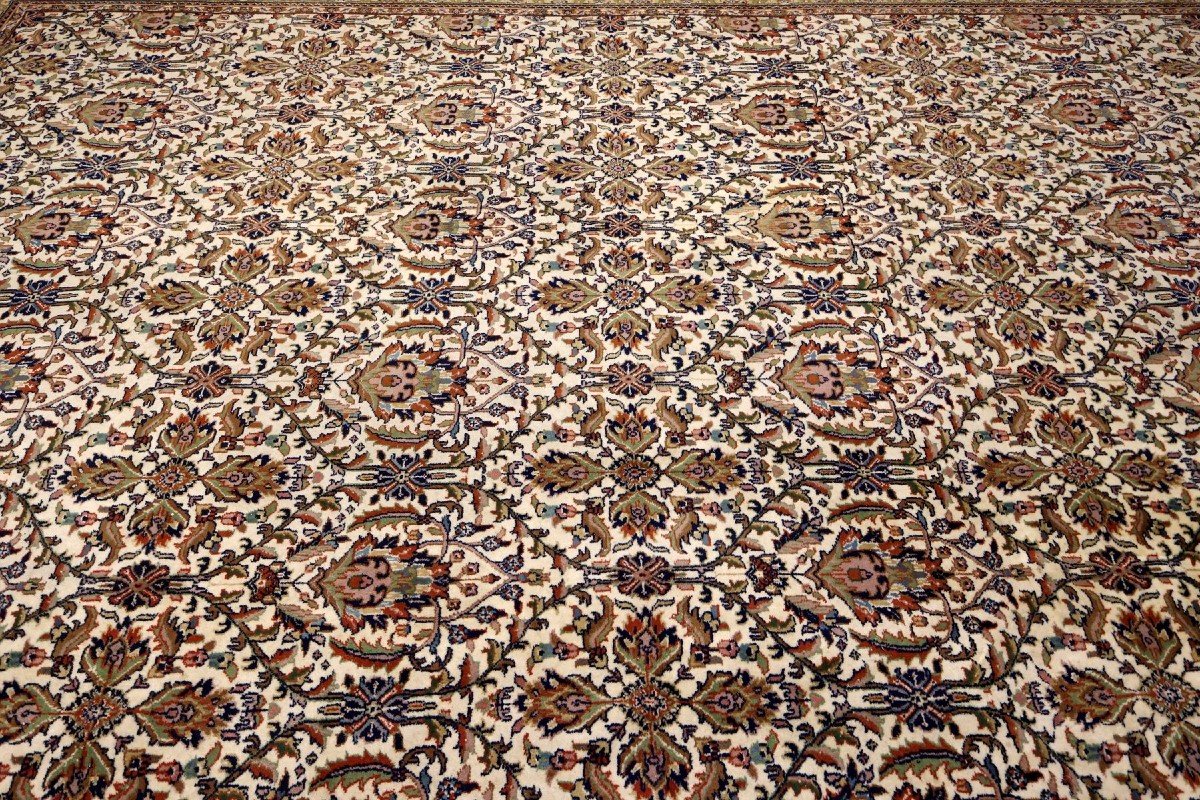 Sarough Rug, 300 X 388 Cm, Hand-knotted Wool, Good Size Rug Circa 1980, Very Good Condition-photo-1