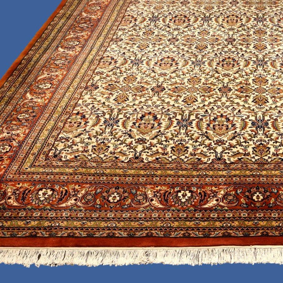 Sarough Rug, 300 X 388 Cm, Hand-knotted Wool, Good Size Rug Circa 1980, Very Good Condition-photo-2