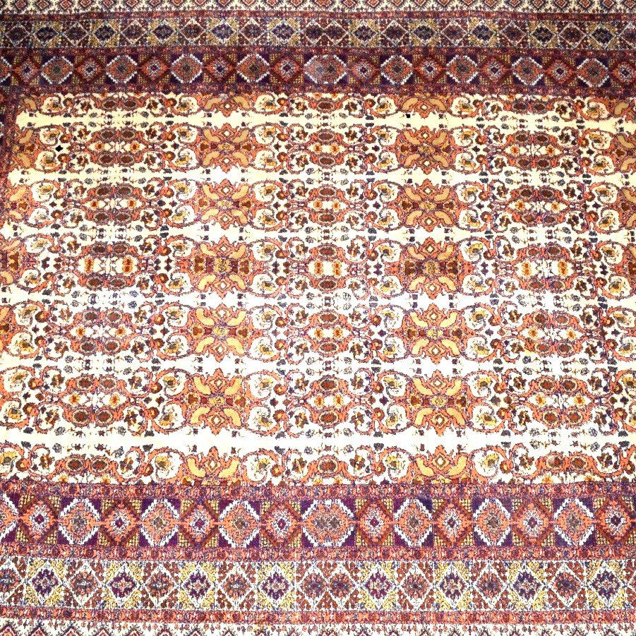 Marrakech Rug, 255 Cm X 355 Cm, Hand-knotted Wool Circa 1980, Moroccan Workshop, Perfect Condition-photo-2