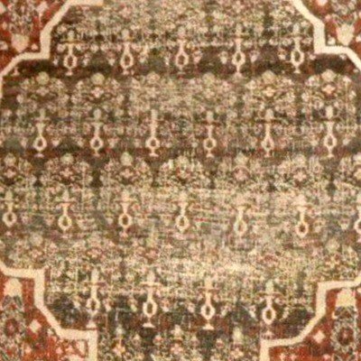 Antique Tabriz Rug Hadji Jalili, 122 X 182 Cm, Hand-knotted Wool & Silk, Iran, Persia, Kadjar-photo-7