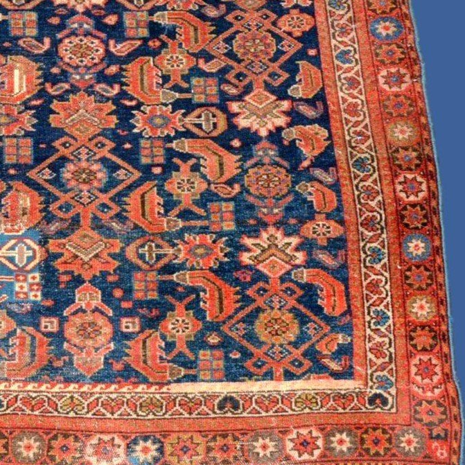 Antique Tchi-tchi Wedding Carpet, 142 X 193, Hand-knotted Wool, Chechnya, 1924, Caucasus -photo-6