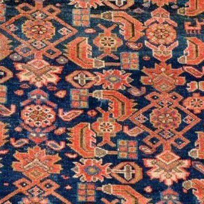 Antique Tchi-tchi Wedding Carpet, 142 X 193, Hand-knotted Wool, Chechnya, 1924, Caucasus -photo-7