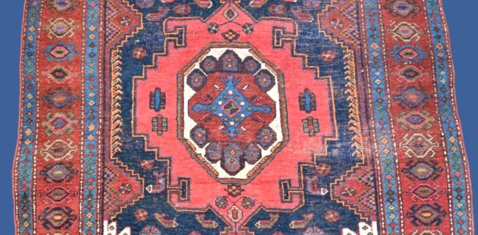 Kazak Lambalo Carpet, 125 X 194 Cm, Hand-knotted Wool, Caucasus, 1970-photo-2