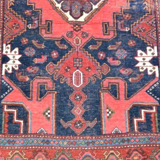 Kazak Lambalo Carpet, 125 X 194 Cm, Hand-knotted Wool, Caucasus, 1970-photo-6