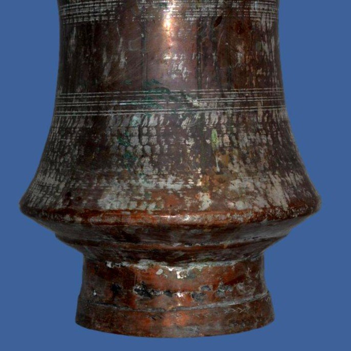 Water Pot Called "su Kabi" In Tinned Copper, From Turkey, Early 20th Century-photo-4