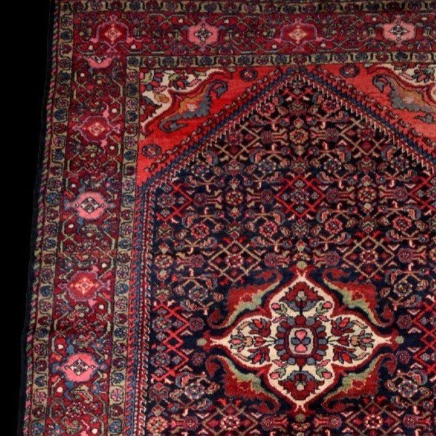 Tapis Malayer,150 cm x 217 cm, laine nouée main en Iran vers 1970 en très bon état-photo-1